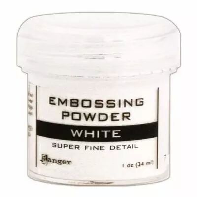 POUDRE A EMBOSSER SUPER FINE BLANCHE - White