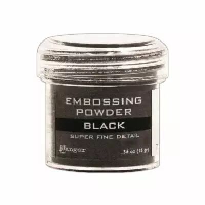 POUDRE A EMBOSSER SUPER FINE NOIR - Black