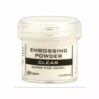 POUDRE A EMBOSSER SUPER FINE TRANSPARENTE - Clear