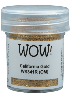 poudre  embosser Wow California Gold