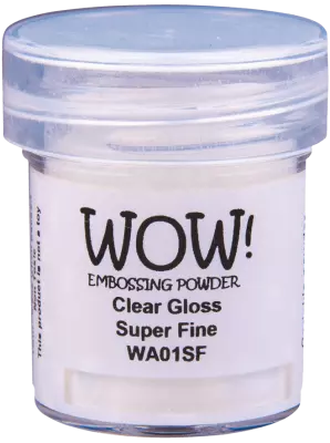 poudre � embosser Wow Clear Gloss - 15ml - Super Fine