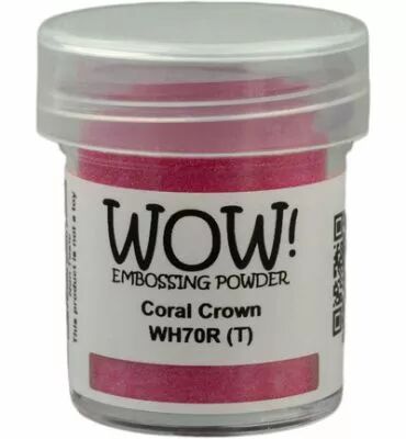 poudre � embosser Wow Coral Crown