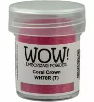 poudre &agrave; embosser Wow Coral Crown