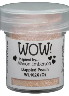 poudre � embosser Wow Dappled Peach
