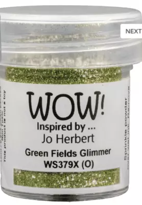poudre � embosser Wow Green Fields Glimmer