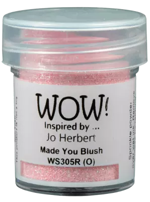 poudre � embosser Wow Made you Blush