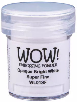 poudre � embosser Wow Opaque - 15ml - Bright White
