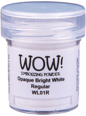 poudre  embosser Wow Opaque - 15ml - Bright White