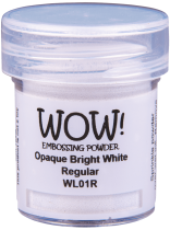 poudre à embosser Wow Opaque - 15ml - Bright White