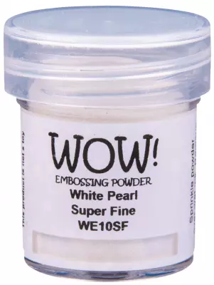 poudre � embosser Wow Opaque - 15ml - White Pearl