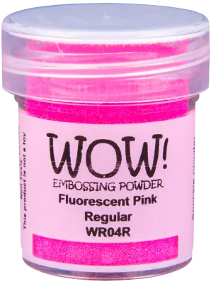 poudre � embosser Wow Opaque Jar Size:15ml Jar, Fluorescent Pink