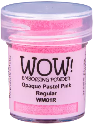 poudre � embosser Wow Opaque pastel Pink