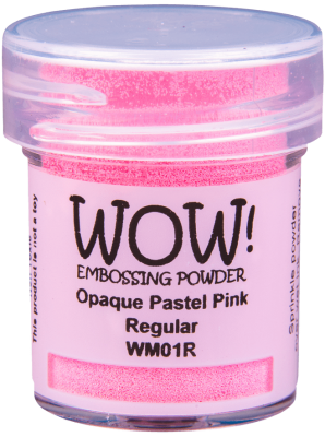 poudre  embosser Wow Opaque pastel Pink