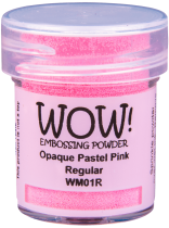 poudre à embosser Wow Opaque pastel Pink