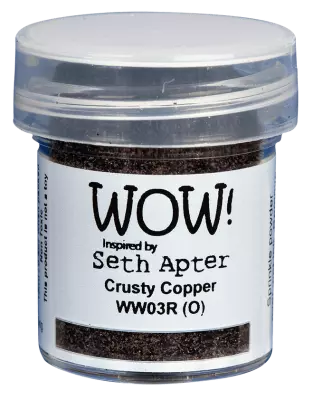 poudre � embosser Wow Opaque Seth Apter- Jar Size:15ml Jar, Crusty Copper