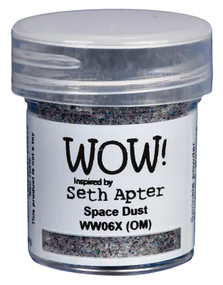 poudre � embosser Wow Opaque Seth Apter- Jar Size:15ml Jar, Space Dust