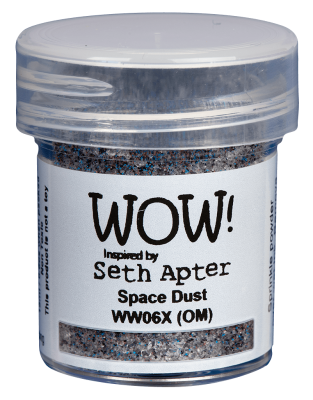 poudre  embosser Wow Opaque Seth Apter- Jar Size:15ml Jar, Space Dust