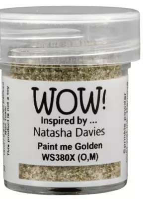 poudre � embosser Wow Paint me Golden
