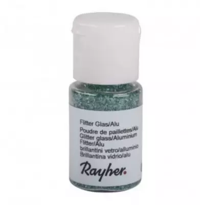 Poudre de paillettes jade