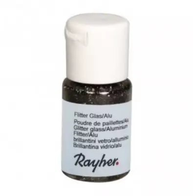 Poudre de paillettes noir iris�