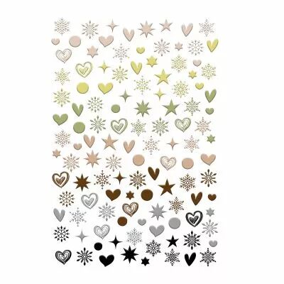 Puffy Stickers Flocons and co � Histoires au Naturel �
