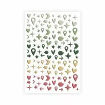 Puffy Stickers Geotags & Co Pura Vida