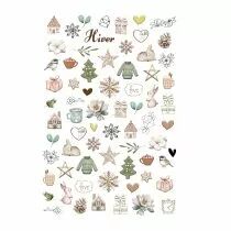 Puffy Stickers Histoires au Naturel