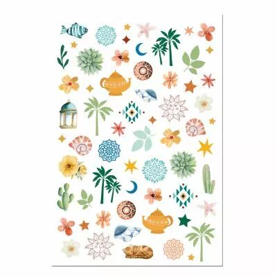 Puffy Stickers Terre & Jasmin