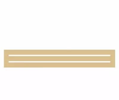 RAIL EN BOIS 26 CM MDF 3 MM
