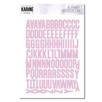 Rainbow - Alphabet Rose - Les Ateliers de Karine