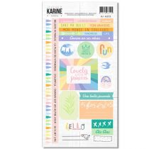 Rainbow - Stickers 15X30 - Les Ateliers de Karine