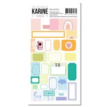 Rainbow - stickers étiquettes - Les Ateliers de Karine