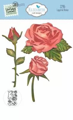 Romantic Revival Die Layered Roses