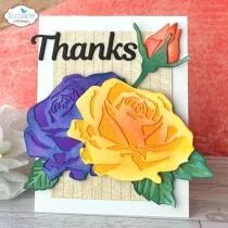 Romantic Revival Die Layered Roses