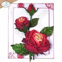 Romantic Revival Die Layered Roses