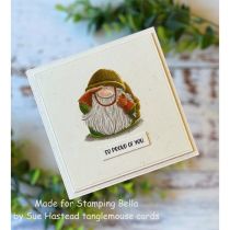 RUBBER STAMP GNOME SOLDIER