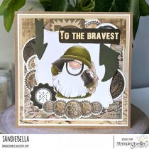 RUBBER STAMP GNOME SOLDIER