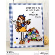 RUBBER STAMP ODDBALL SNOW WHITE AND THE SEVEN DWARVES