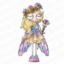 Rubber Stamp Oddball Spring Fairy