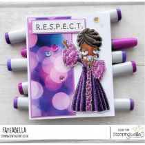 RUBBER STAMP OODBALL ARETHA