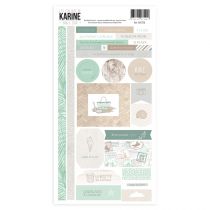 Sable d\'or - Stickers 15X30 - Les Ateliers de Karine