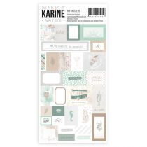 Sable d\'or - stickers étiquettes - Les Ateliers de Karine