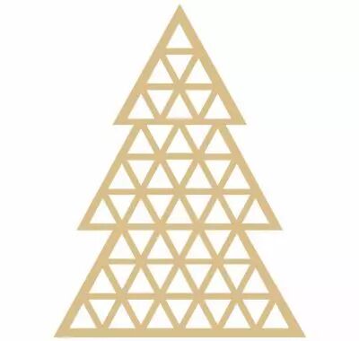 SAPIN DE NOEL A DECORER MDF 3 MM