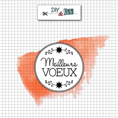 Sceau en laiton : Meilleurs voeux