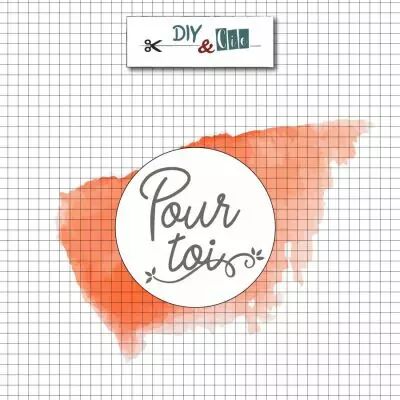 Sceau en laiton : pour toi