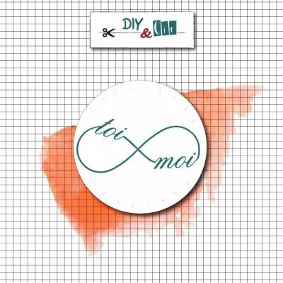 Sceau en laiton : Toi et moi - DIY and Cie