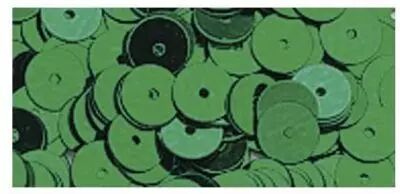 SEQUINS LISSES 6 MM VERT