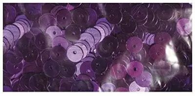 SEQUINS LISSES 6 MM VIOLET