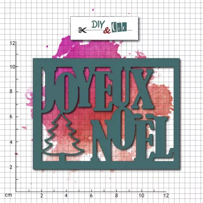 Set de die : Joyeux noel V5 - DIY and Cie