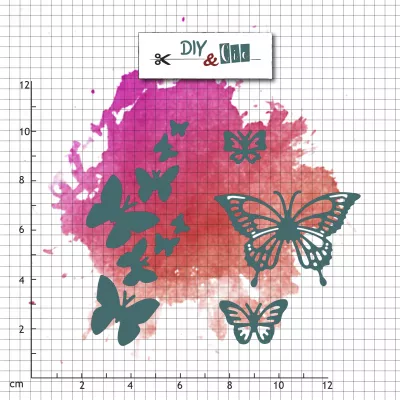 Set de die : Papillons